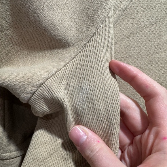 11. Lululemon Scuba Oversized 1/2 Zip Hoodie in Trench - Picture 8 of 10